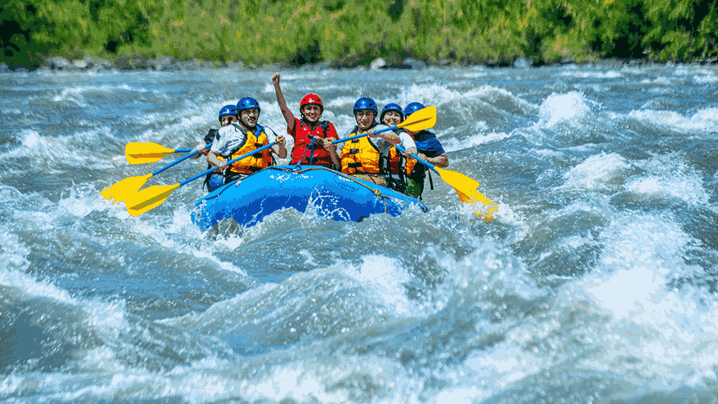 Rafting en el río Pastaza